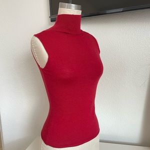 Dolce & Gabbana mockneck sleeveless sweater